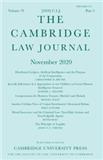 Cambridge Law Journal