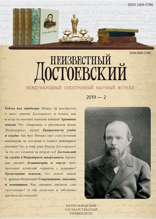 Neizvestnyi Dostoevskii-the Unknown Dostoevsky