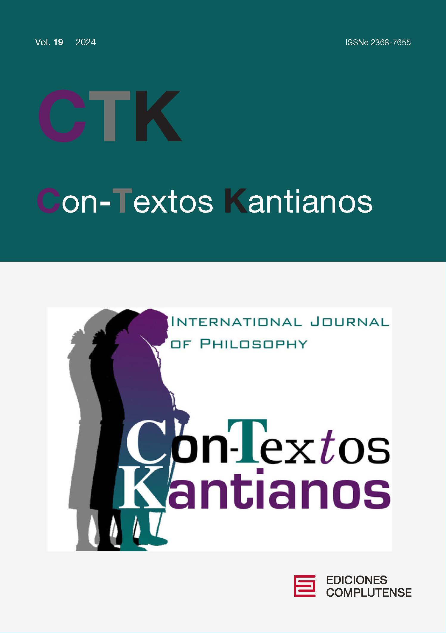 Con-textos Kantianos-international Journal Of Philosophy