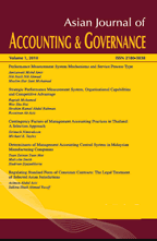 Asian Journal Of Accounting And Governance