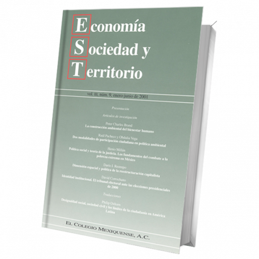 Economia Sociedad Y Territorio