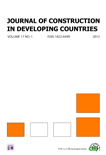 Journal Of Construction In Developing Countries