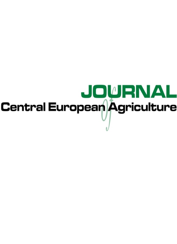 Journal Of Central European Agriculture