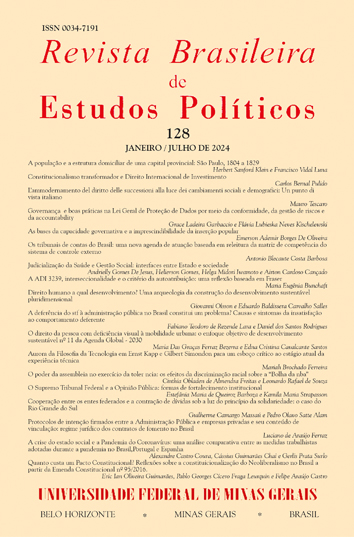 Revista Brasileira De Estudos Politicos