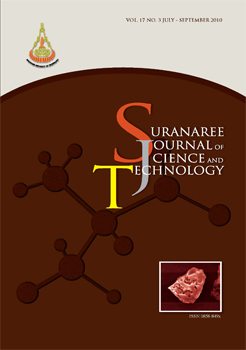 Suranaree Journal Of Science And Technology