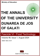 Dunarea De Jos Of Galati 大學年鑒，第六卷-食品技術